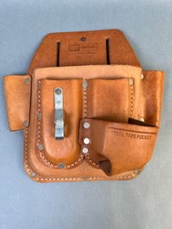 Sears Craftsman All Leather Belt Tool Holder.