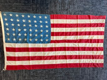 Vintage 48 Star USA Flag.