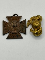 Vintage Pin And Pendant
