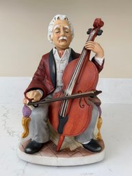 Vintage Melody In Motion Music Box - The Cellist