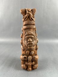 Aztec Figure Rattle