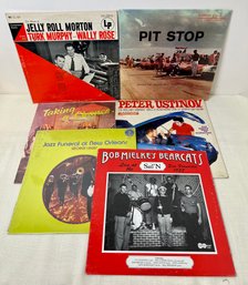 Lot Of 6 Albums: Including George Lewis, Bob Melkes Bobcats