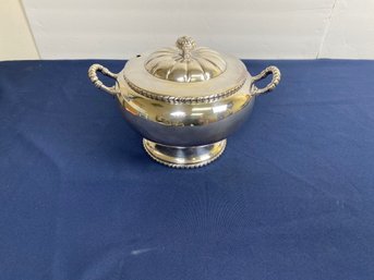 John Shillito Co Silver Plate Tureen