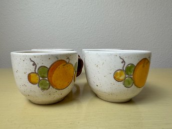 Four Metlox Poppy Trail Mugs *Local Pick-Up Only*
