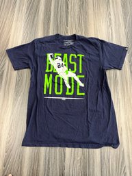 Marshawn Lynch Beastquake T Shirt  - Size Large