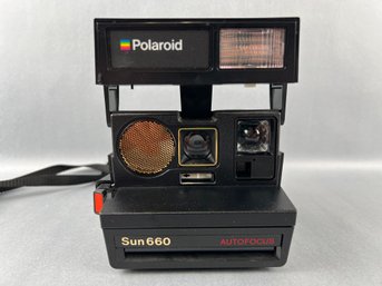 Polaroid Sun 660 Autofocus Instant Camera.