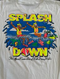 Vintage Splash Down Disney Cruise Line T Shirt