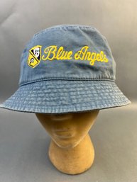 Navy Blue Angels Otto Sun Hat.