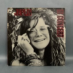 Joplin In Concert Vinyl Record