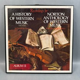 A History Of Western Music And Norton Anthology Of Western Music