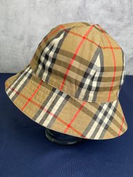 Vintage Likely Burberry Bucket Hat Reversible