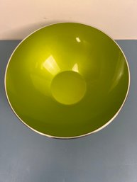 Emalox Norwegian Green Enamel Bowl.
