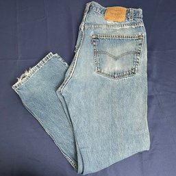 Vintage Distressed Levis 505 Mens Size 39 X 30