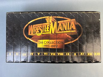 Wrestlemania The Collection 1985-1997 On VHS.