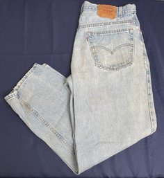 Vintage Distressed Levis 505 Mens Size 38 X 30