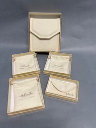 5 Porcello Empty Jewelry Boxes With Bags