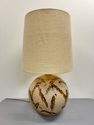 MCM Ceramic Drip Glaze Lamp-local Pick Up Only