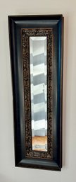 Beveled Mirror With Brown Ornate Frame  *Local Pick Up Only*