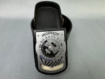 Zeiss Ikon Light Meter In Case - German