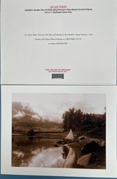 Lily E White Fishwheel On Columbia River Print.