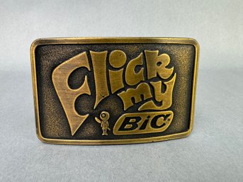 Belt Buckle - Flick My Bic