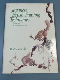 Japanese Brush Painting Techniques Book