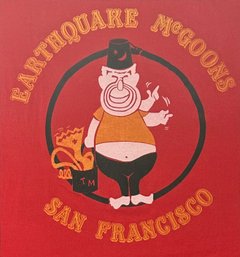 Vintage Earthquake Mcgoons San Francisco Framed