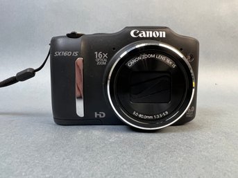 Canon SX160 IS Digital Camera.