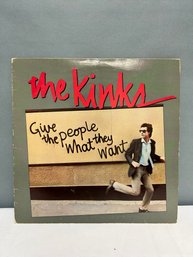 The Kinks Give The People What You Want Vinyl Record