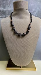 Brown Beaded Necklace