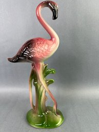 Beautiful Standing Flamingo Figurine