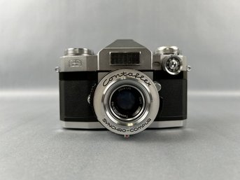 Zeiss Ikon Contaflex Film Camera With Tessar 2.8 50 Lens