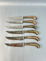 Six Fry And Wigpull Steak Knives