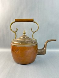 Antique Copper Tea Pot