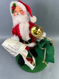 Annalee Santa Doll With List