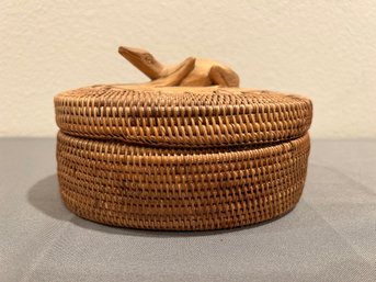 Indonesian Basket From Lombok Island