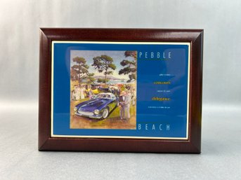 Pebble Beach Concours D Elegance 1996 Trinket Wood Box