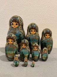 9 Piece Russian Nesting Doll