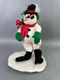 Annalee Christmas Snowman Doll