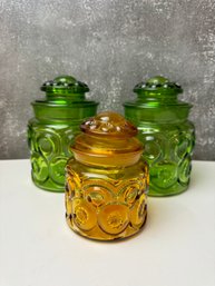 Three Moon And Stars Canisters *Local Pick-Up Only*
