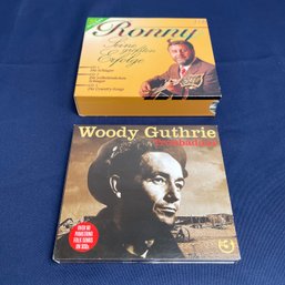 2 CD LOT Woody Guthrie & Ronny Seine Groftsen Erfolge