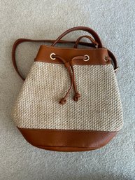 Talbots Small Woven Bag Purse