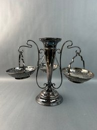 Silverplate Centerpiece Epergne