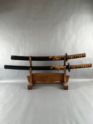 Set Of 2 Japanese Samurai Swords