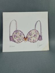 Artwork Of Fancy Bra- Signed By Artist