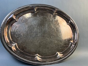 Silver Plate Platter.
