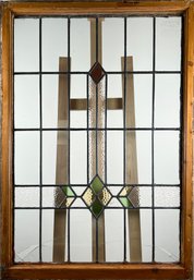 Large Vintage Stained Glass Window #1 - Local Pick-Up Only