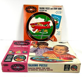 Vintage Sound A Round Talking Puzzle And Story Book