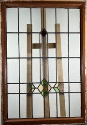 Large Vintage Stained Glass Window #2 - Local Pick-Up Only