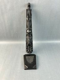 Rufus Moody Haida Argillite Carved Totem